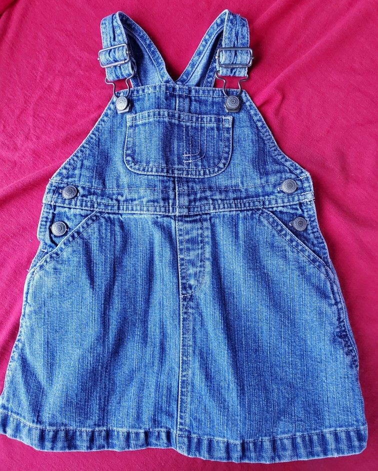 Baby gap girls overall dress size 12 to 18 months
