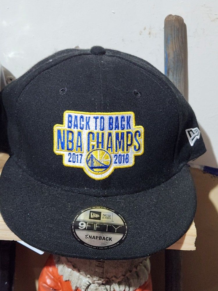 Golden State Warriors Back to Back NBA Champions Snapback