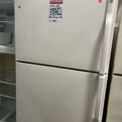 Bisque Top Freezer Fridge
