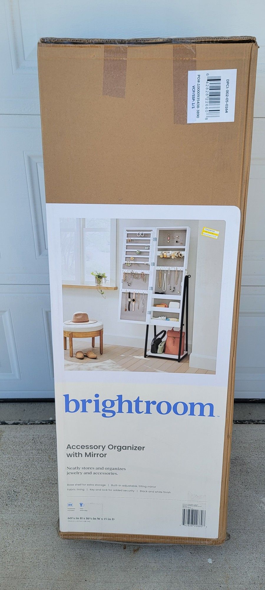 Brightroom
Jewelry Cabinet with Mirror