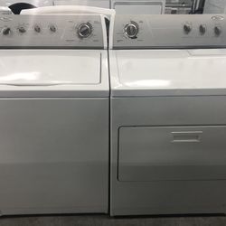 Matching Whirlpool Washer Dryer Set 