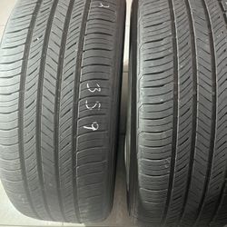 275/50/22. Two Used Tires Good/Great Tread.