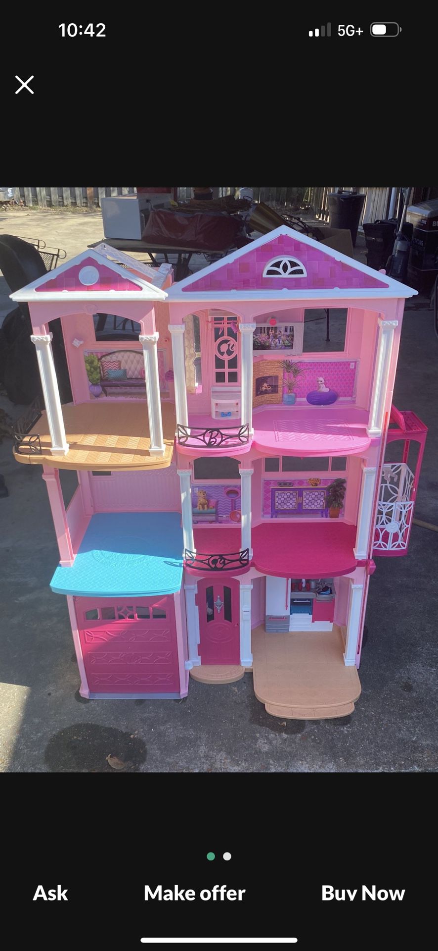 Barbie Playhouse With Furniture 