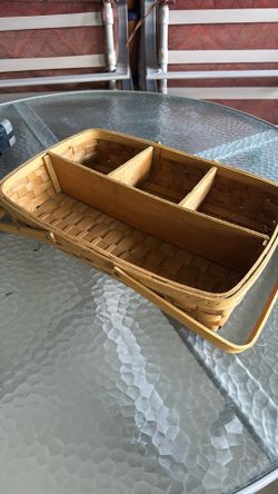 Vintage Handmade Basket