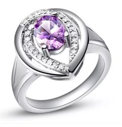 Silver plated size 6