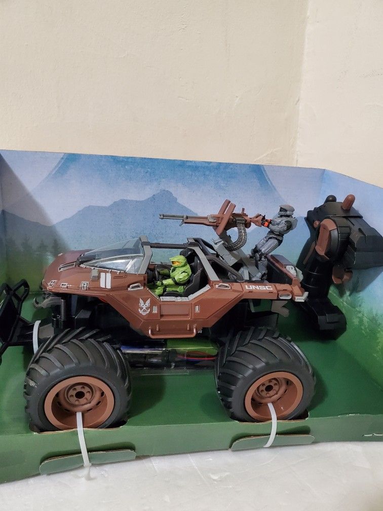 HALO Infinite RC “Mud Hog” UNSC Warthog – Remote Control Vehicle w/ Master Chief