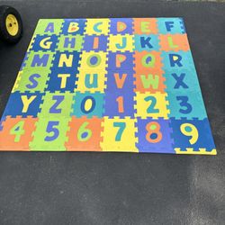 Rubber EVA  Foam Puzzle Play Mat