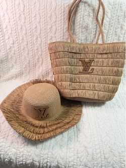 L V Summer Bag & Hat