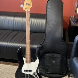 Fender Player Series Electric Jazz Bass Guitar w Gigbag Case