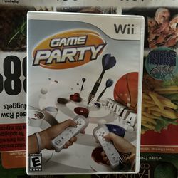 Game Party Nintendo Wii Complete in Box not tested sold as is 