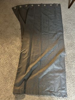 8 Panels - Dark Grey Blackout Curtains 