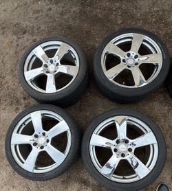 18 Inch Chrome Mercedes Wheels & Tires