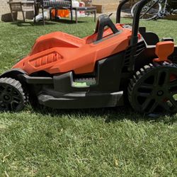 Black and decker electric Mower