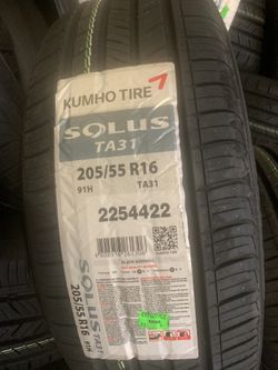 All 4 Brand New 205/55R16 Kumho Tires $200 Free Instalation 8023 Ferguson Rd Dallas Tx 75228