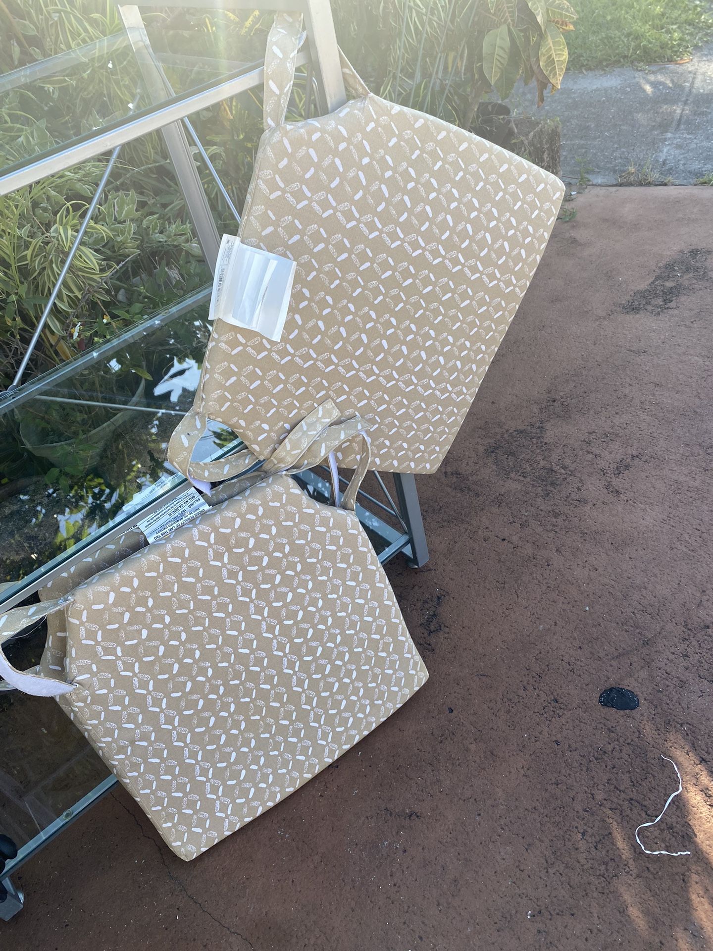 Room Essentials 16"x16" Chair Seat Cushion