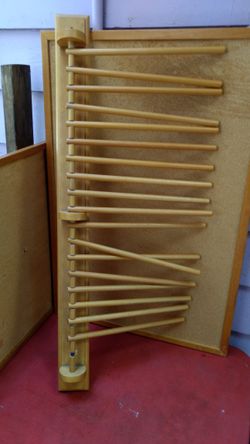 Wood rack