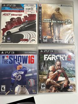PlayStation 3 games PlayStation 4 games