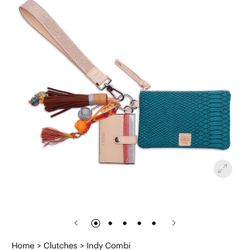 Consuela Wristlet Clutch