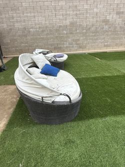Outdoor Lounge Chairs Wicker Style