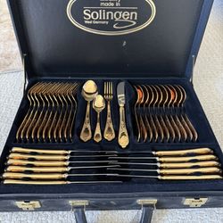 24 carat Gold Plated Flatware