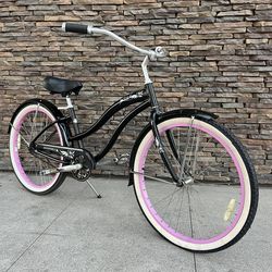 Micargi “ Rover GX “ 26 inch Beach Cruiser Midnite Black