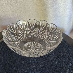 Crystal Bowl Made In Slovenia (Pick Up In Hanford, CA)