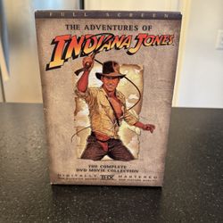 The Adventures of Indiana Jones: The Complete DVD Movie Collection (4-Disc Set)