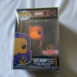 Kate Bishop W/Lucky The Pizza Dog Target Exclusive Funko 