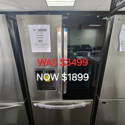 26 Cu. Ft. Smart Instaview Counter Depth Max French Door 