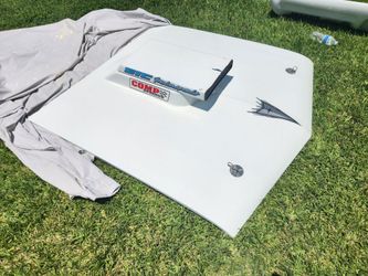 Pontiac GTO LeMans fiberglass Hood and Rear Bumper