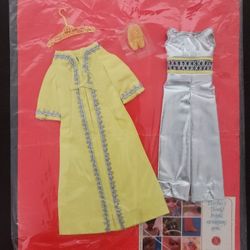 Barbie Outfit #1492 "Silver Polish" NRFB Mattel Factory Set