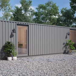 40ft High Cube Shipping Container Home 