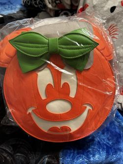Loungefly jack o lantern mickey backpack