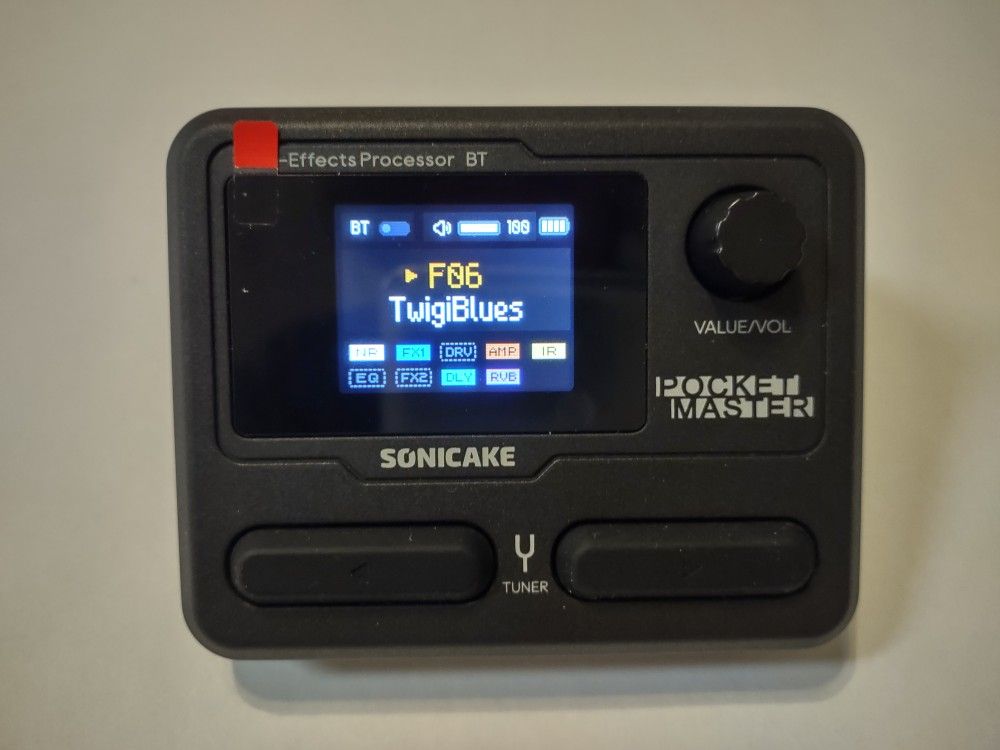 Sonicake Pocket Master Guitar Multi Effects Processor 