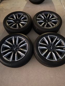 Chevy wheels Chevy rims and tires 22”