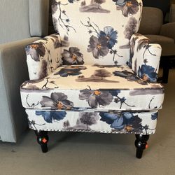 Floral Accent Chair