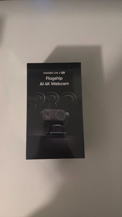 Insta360 Link 2 Pro AI 4K Webcam – Brand New