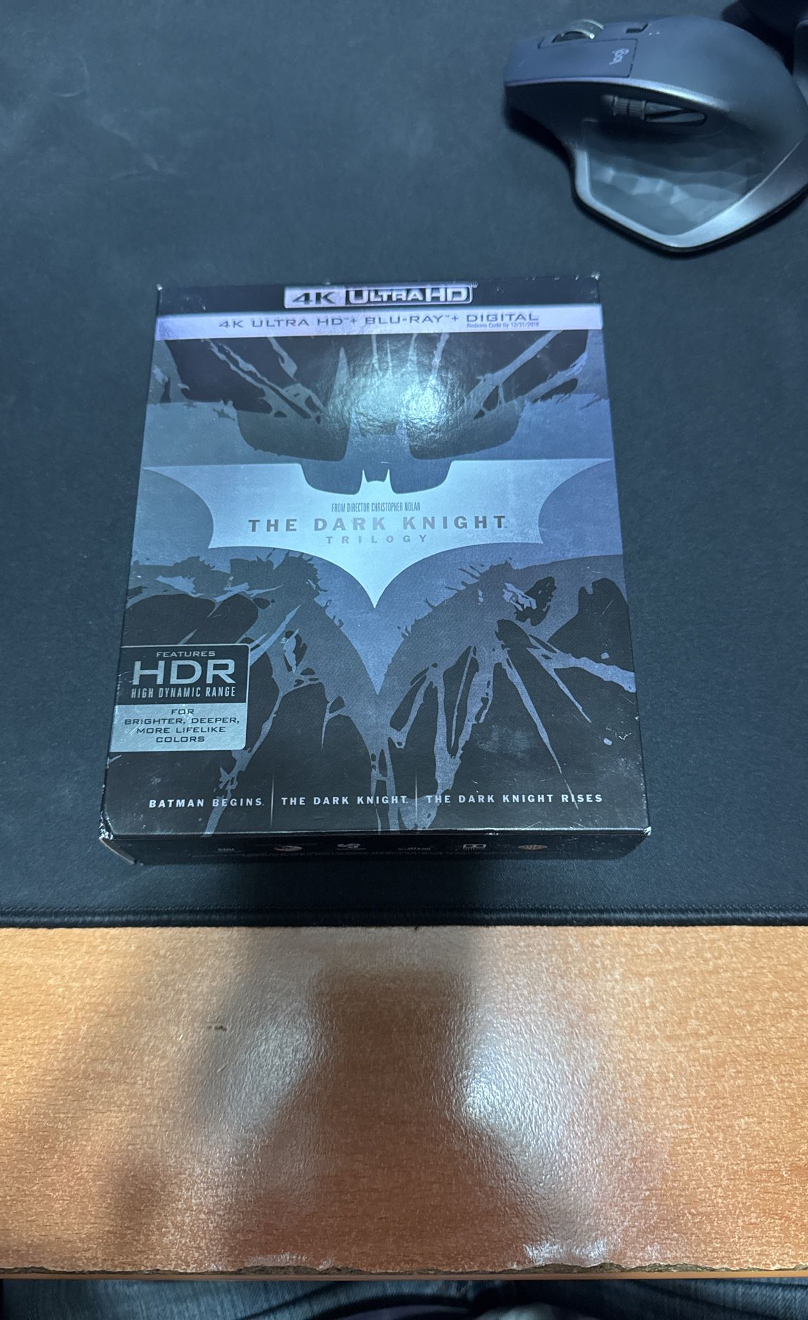 The Dark Knight Trilogy 4K UHD HDR Blu-ray