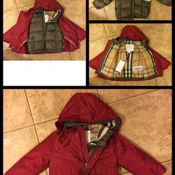 NEW with tags Kid's authentic Burberry 2 coats