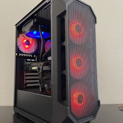 ULTRA FAST Custom 6 Core Liquid Cooled RTX Gaming PC Computer (i5 8600k, 32GB RAM, GTX 1070, 256GB NVMe + 3TB HDD)