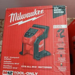 Milwaukee New Inflator 12M