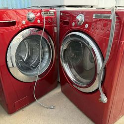 LG washer and electric dryer