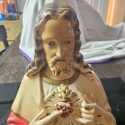 Sacred Heart of Jesus Last Rites Statue