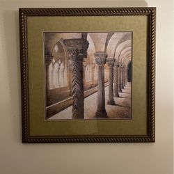 Greece Art With Frame 