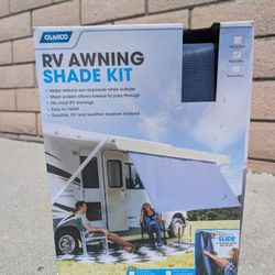Camco RV Awning Shade 54" x 180" Blue (51456)
