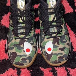 Bape Dame Green Camo Size 8