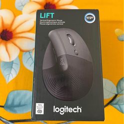 Brand New Sealed - Logitech Lift Wireless Mouse - Black