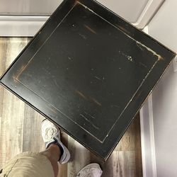 Black Industrial Table