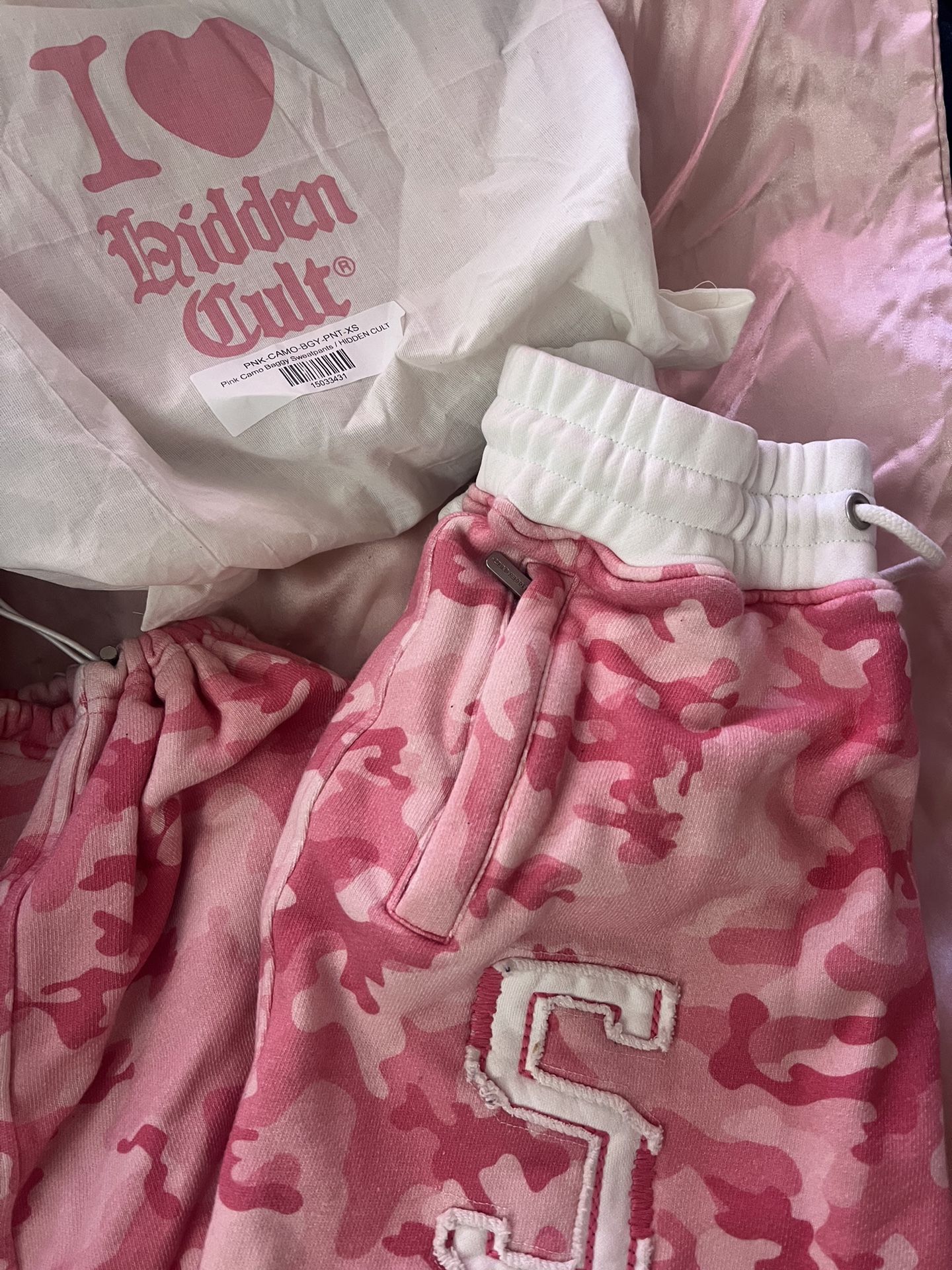 Hidden Cult Pink Camo Pants