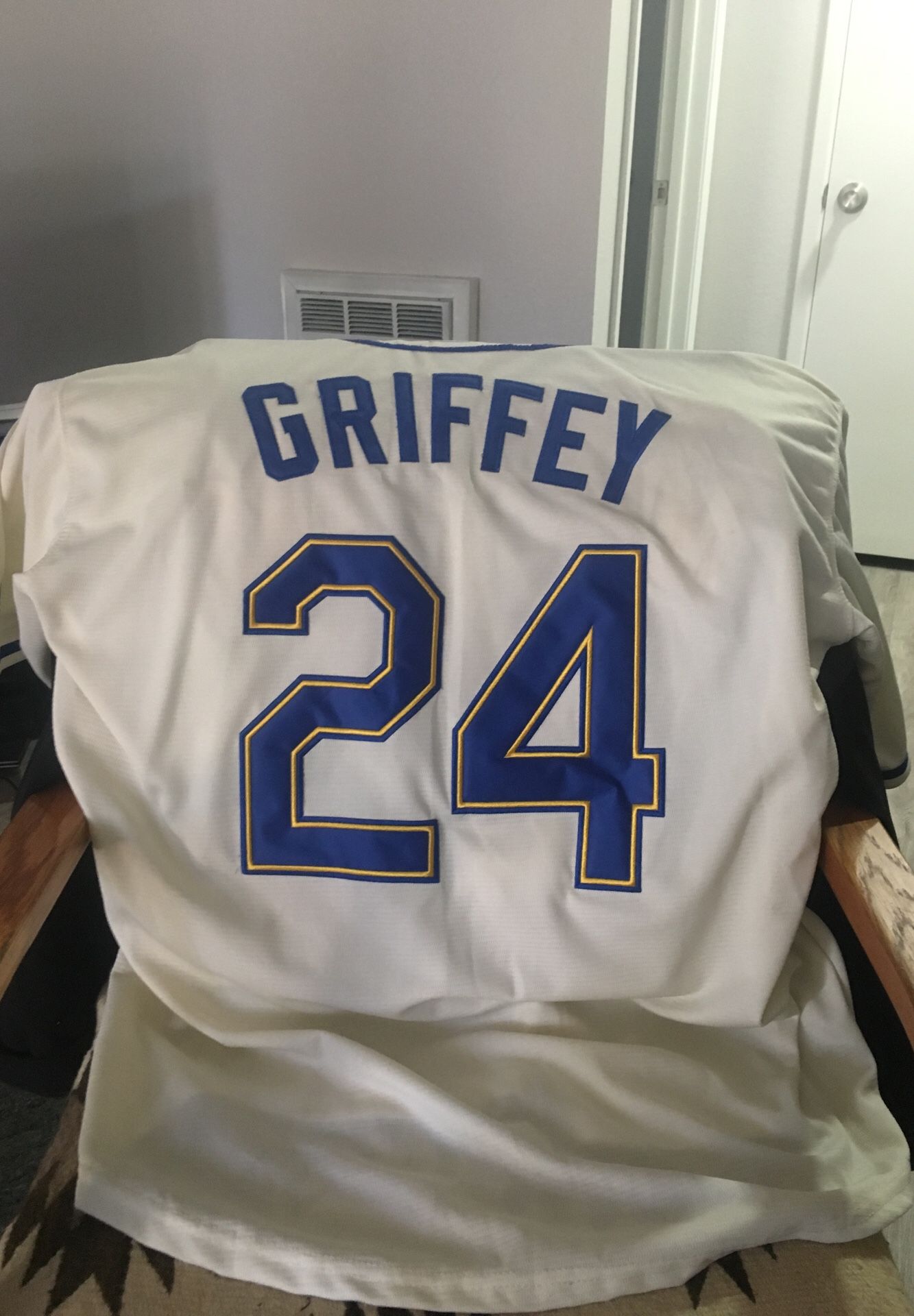 Ken Griffey Jr Authentic Retro Home Jersey